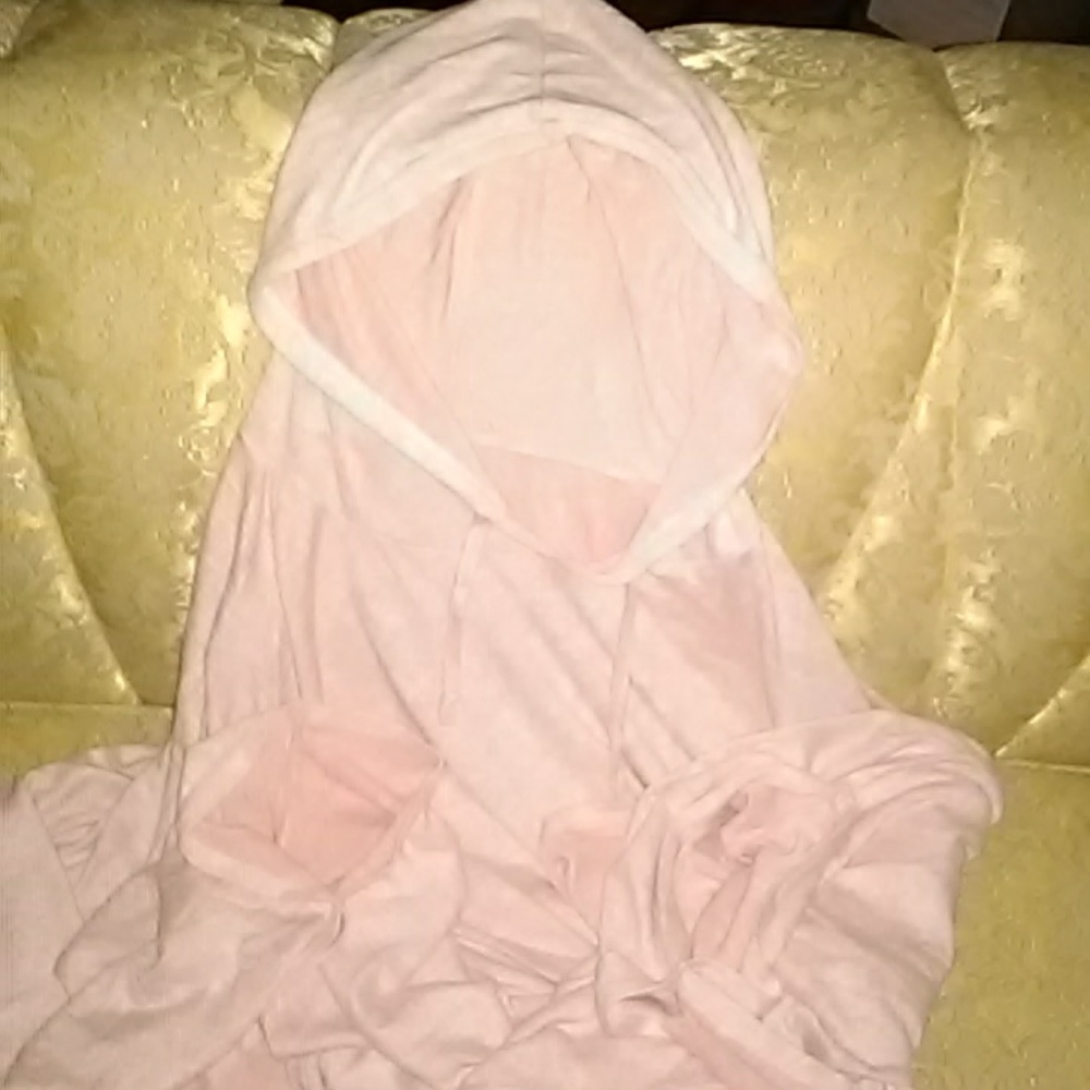 Light pink poncho